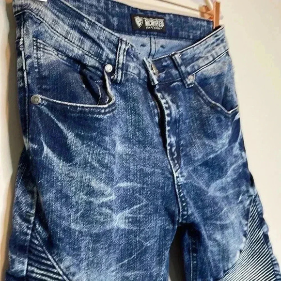 Encrypted Supply Blue Denim Jeans - Picture 7 of 11